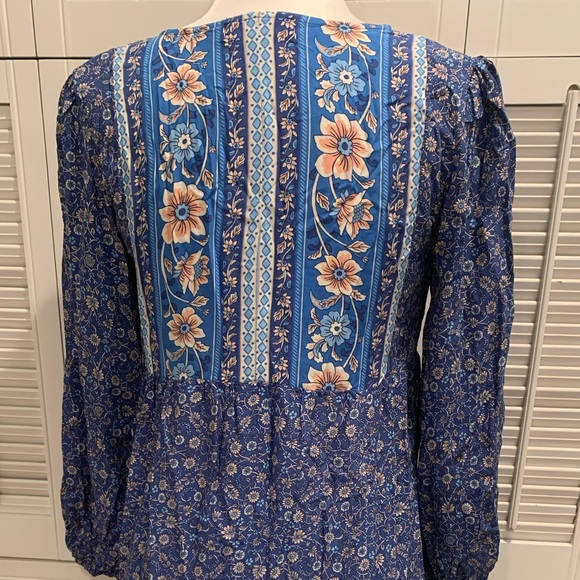 Floral Paisley Hippie Dress - Picture 3 of 8